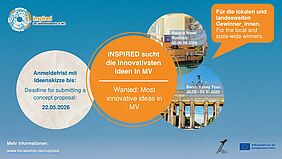 In einer Grafik werden in verschiedenen gefüllten kreisförmigen Flächen die Termine des Wettbewerbes dargestellt.