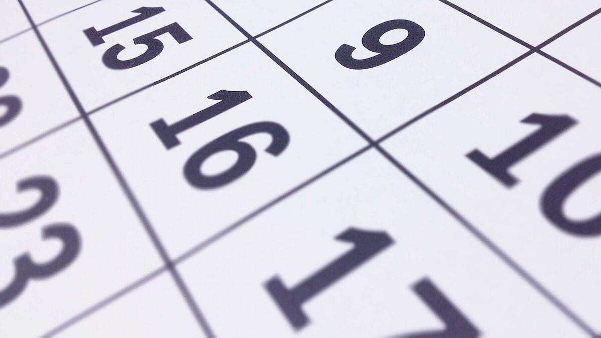 Important dates